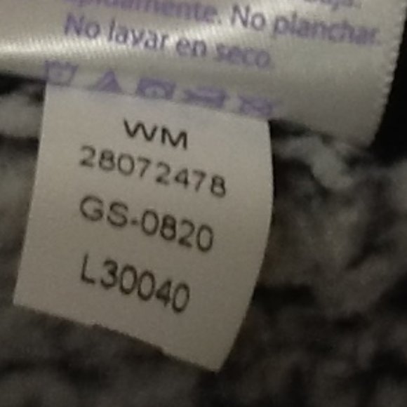 Small gray Secret Treasure sleep sherpa top - Picture 5 of 6